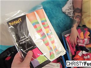 Nick Manning nails tattooed pornographic star Christy